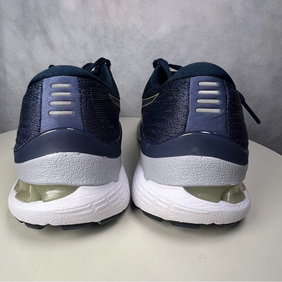 Asics Gel Kayano 28 Womens 10 Navy Yellow Running Sneakers super clean - Picture 4 of 10